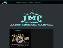 Tablet Screenshot of jasonmichaelcarroll.com